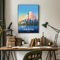 Toronto Skyline Poster