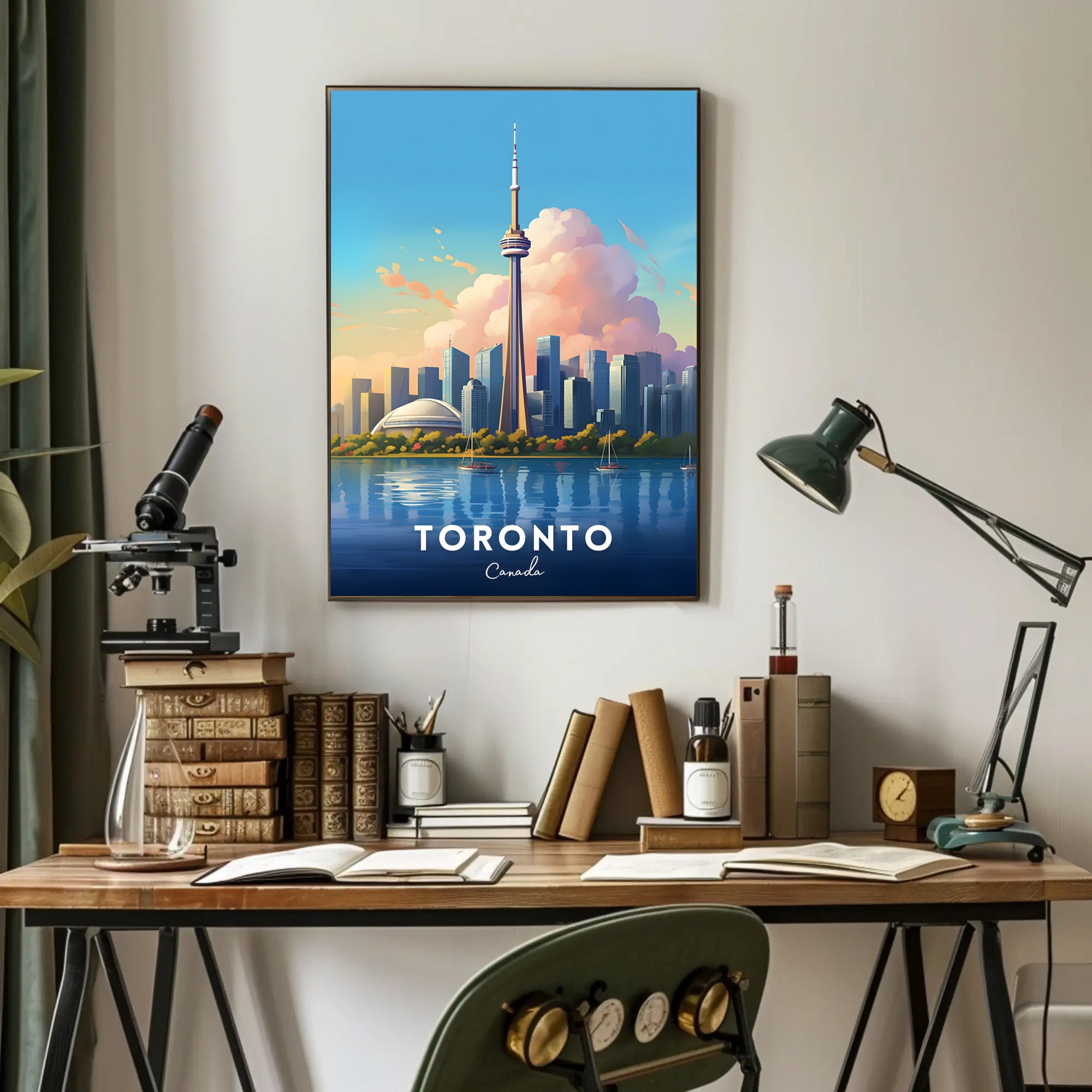 Toronto Skyline Poster