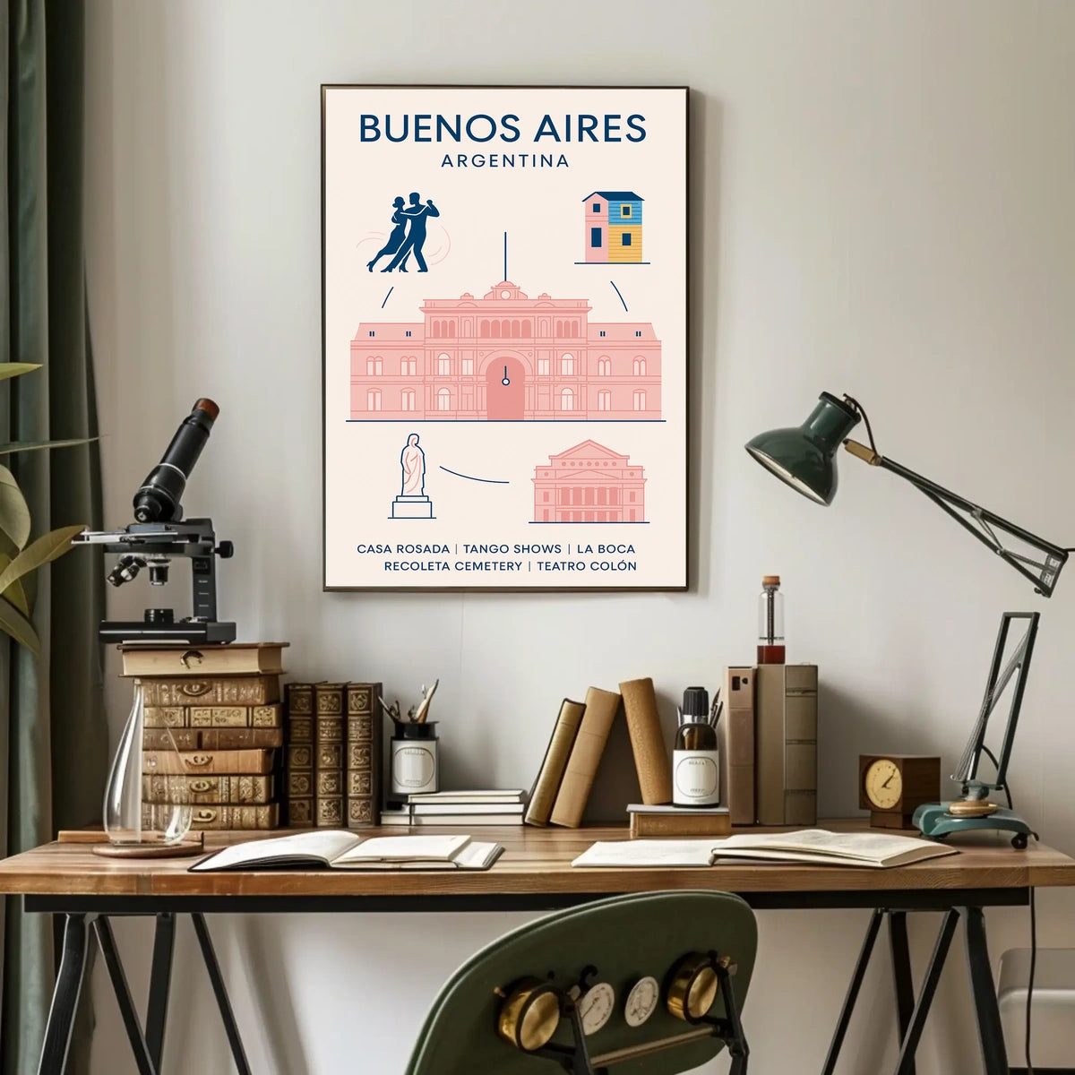 Discover Buenos Aires Poster