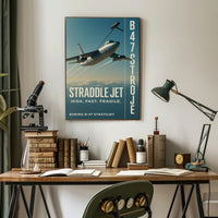 B-47 Stratojet Flying Military Art Print - Poster