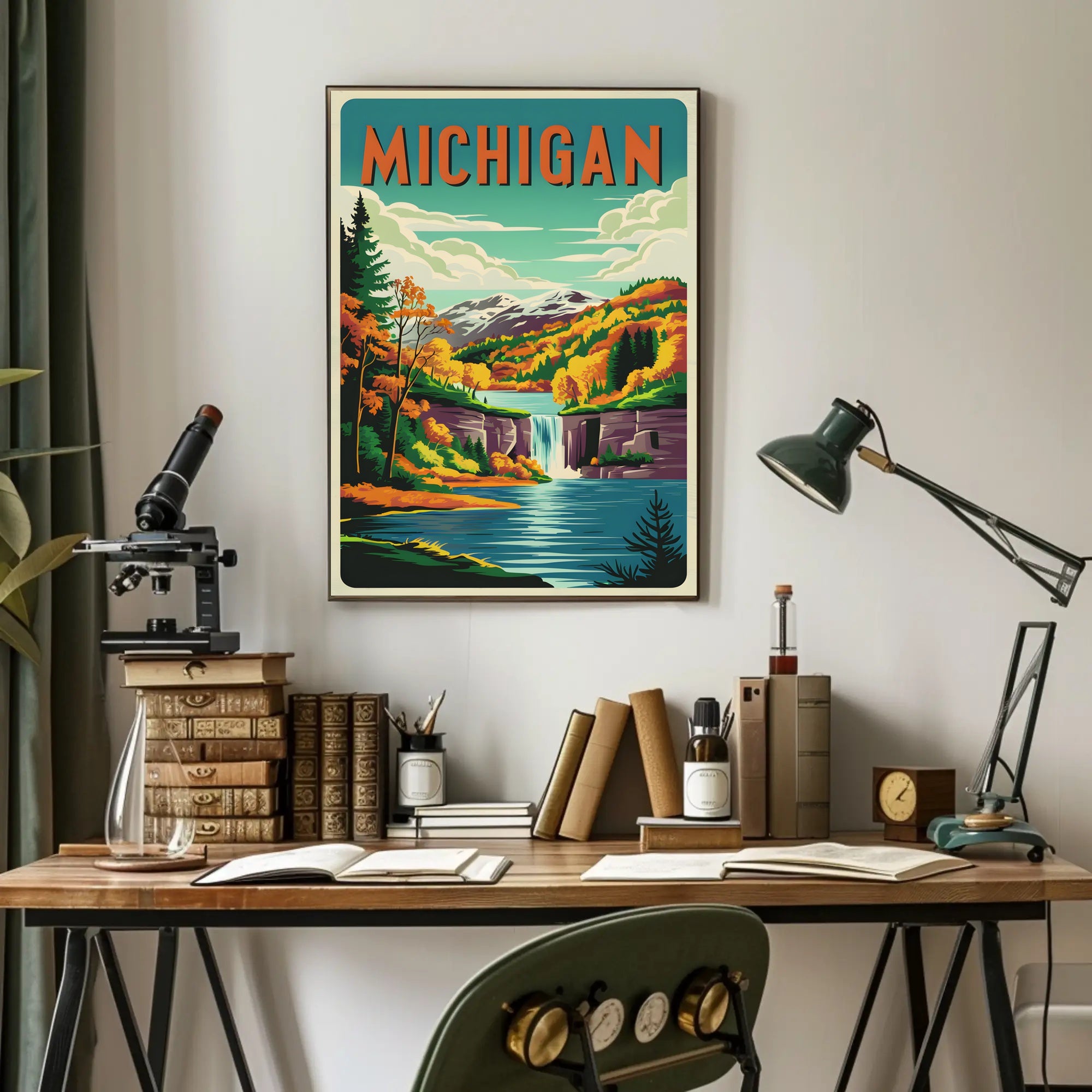 Michigan's Scenic Beauty Poster