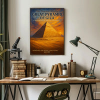 The Timeless Majesty: Great Pyramid of Giza Poster