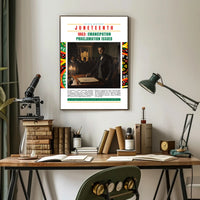 Emancipation Proclamation Commemorative Art: Historical or Presidential Poster