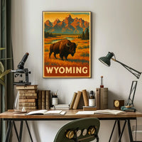 Wyoming Wilderness Poster