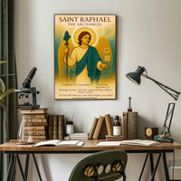 Saint Raphael the Archangel Poster PosterGoat