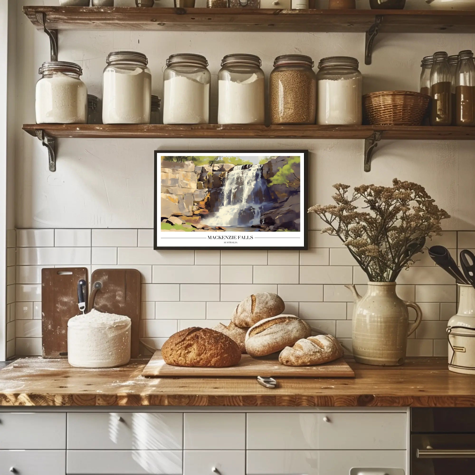 MacKenzie Falls Tranquil Beauty Travel Poster