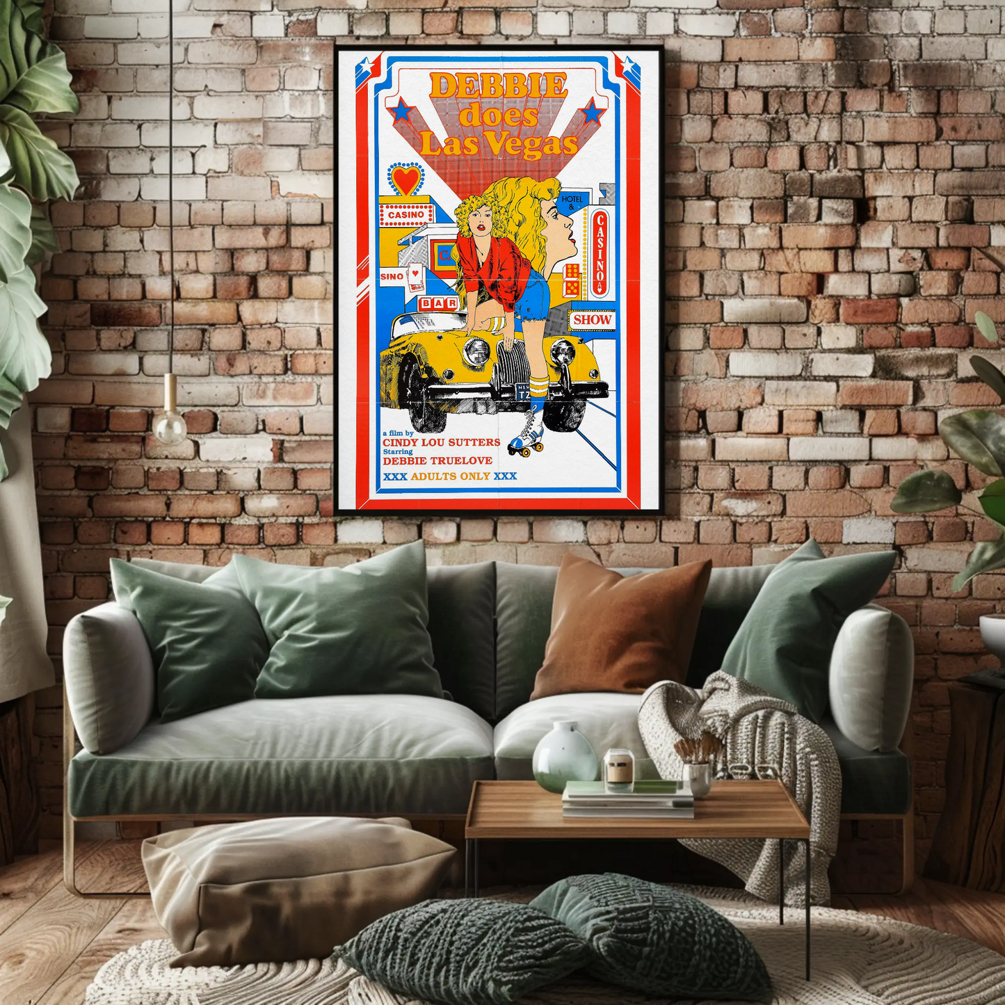 Vintage Poster Debbie Does Las Vegas