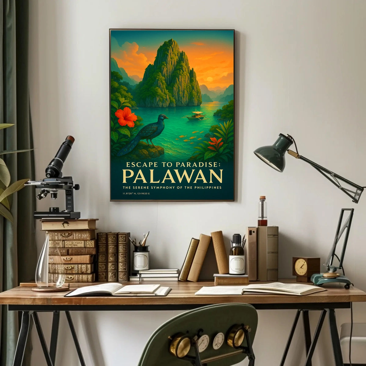 Escape to Paradise Palawan Poster
