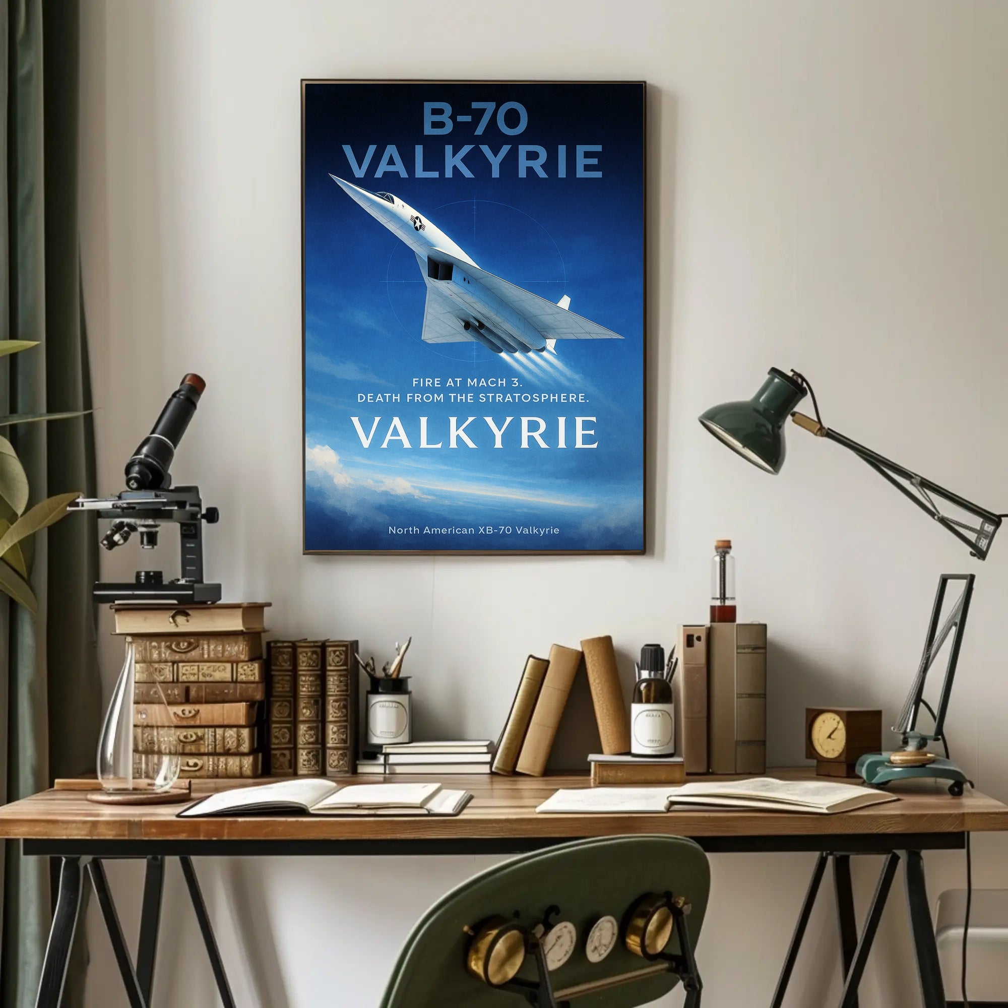 B-70 Valkyrie Poster PosterGoat