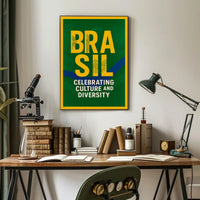Celebrating Brazil Poster PosterGoat