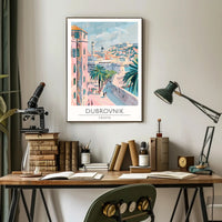 Dubrovnik Scenic View Poster PosterGoat