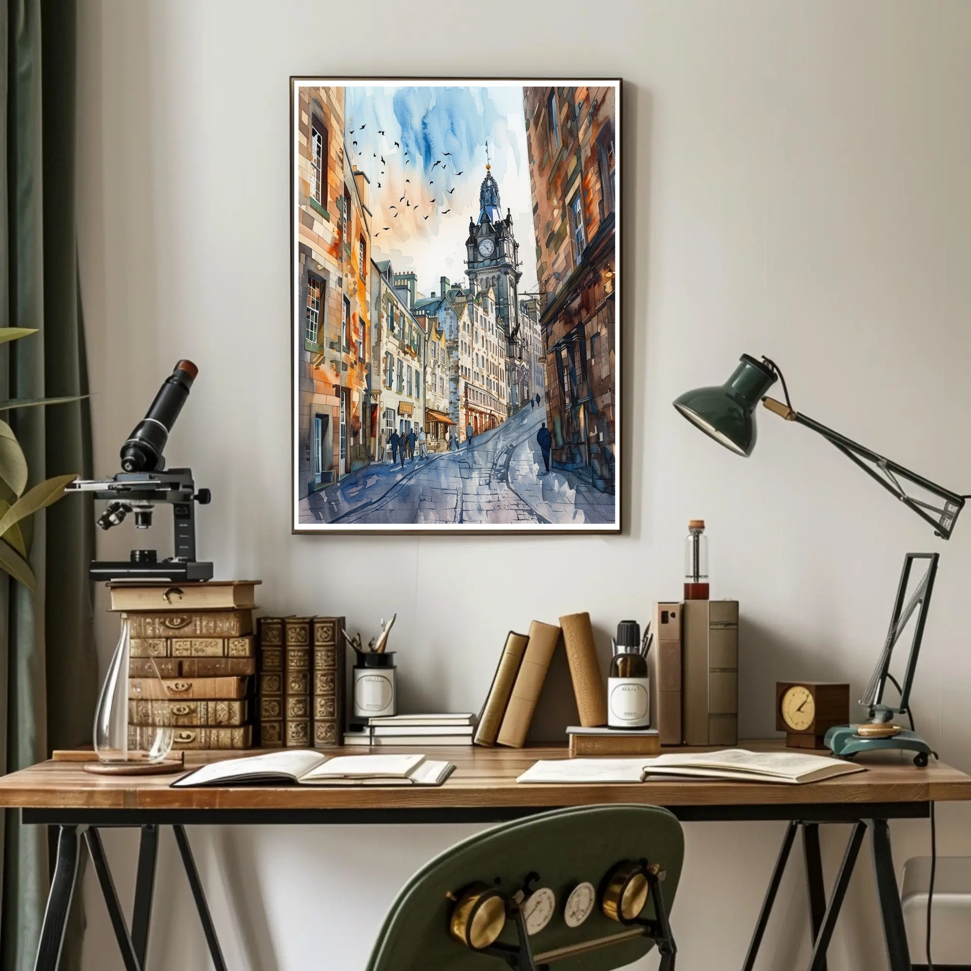 Captivating Cityscape Poster PosterGoat