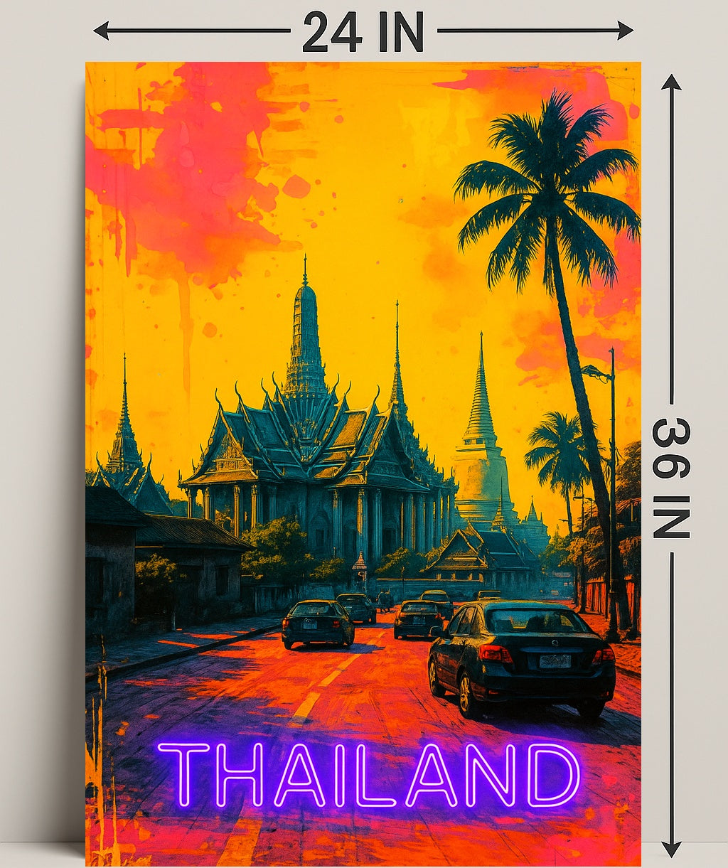 Vibrant Thailand Poster PosterGoat