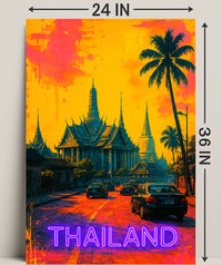 Vibrant Thailand Poster PosterGoat