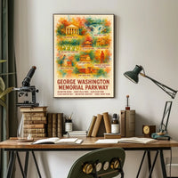 Theodore Roosevelt Island And George Poster