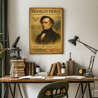 Franklin Pierce 14Th President Poster
