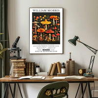 William Morris Cotton Prints Exhibition Poster
