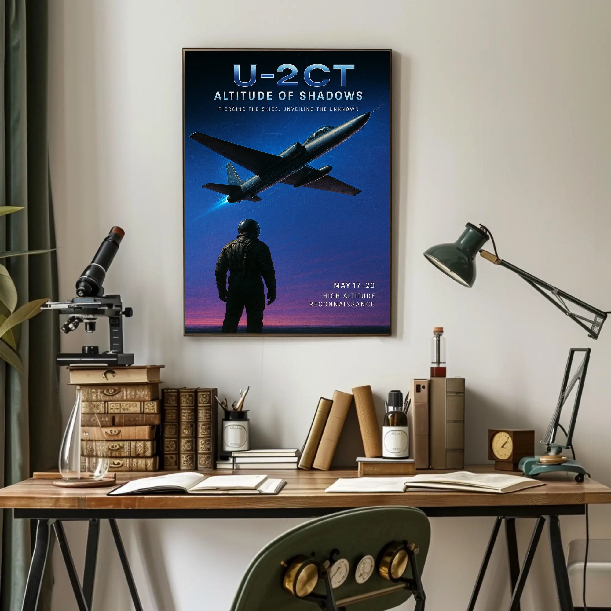 U-2CT Altitude of Shadows Poster