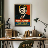John F. Kennedy 35th President Poster