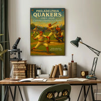 Philadelphia Quakers Celebrating A Poster