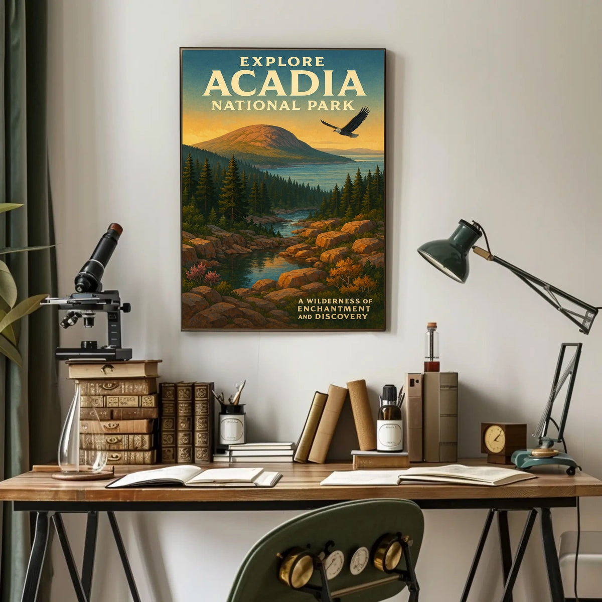 Explore Acadia National Park Poster