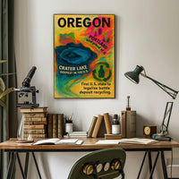 Oregon Pioneer In Environmental Poster