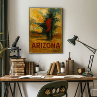 Arizona Impressionist Landscape Poster