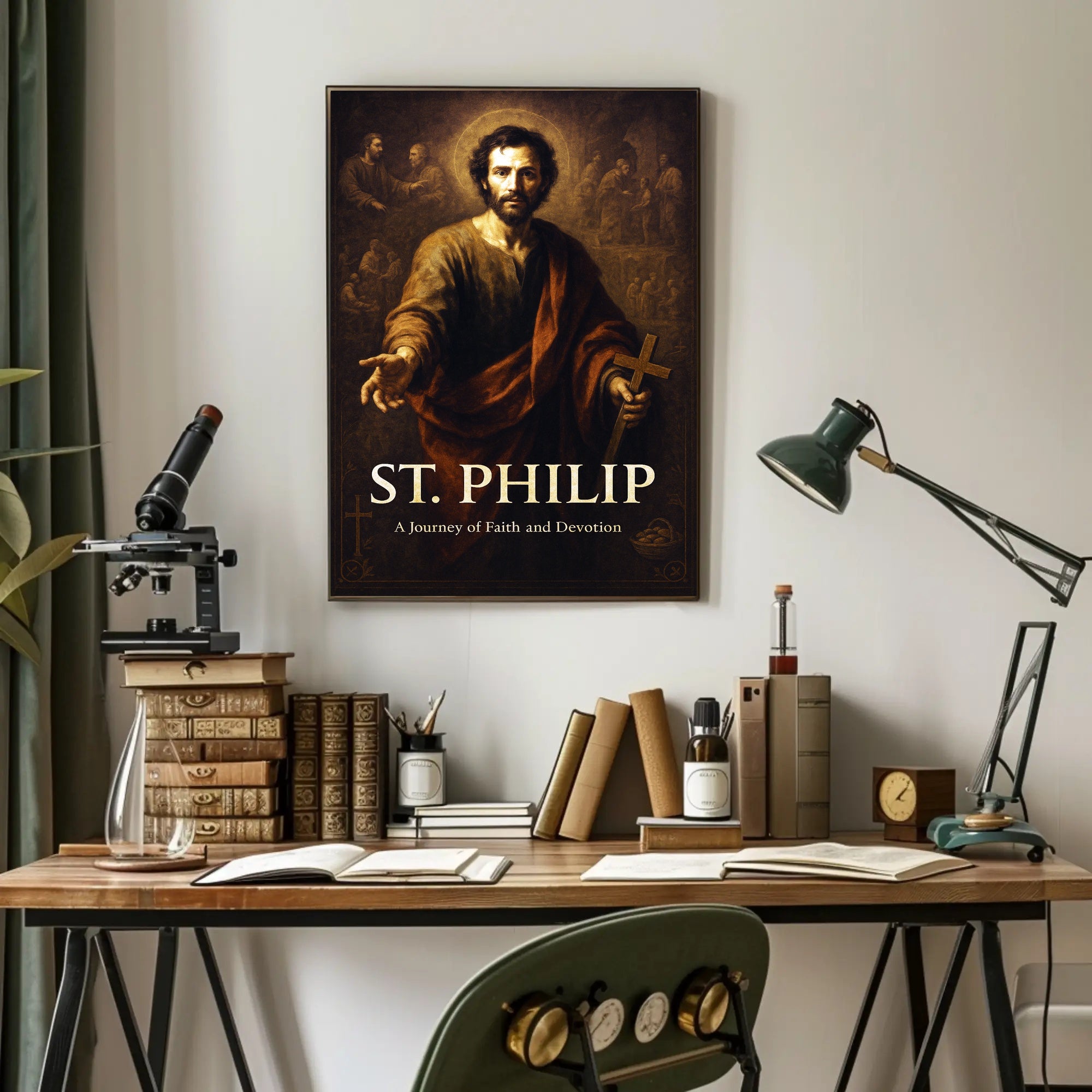 St. Philip A Journey of Faith Poster PosterGoat