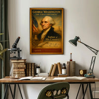 George Washington The First President Poster PosterGoat
