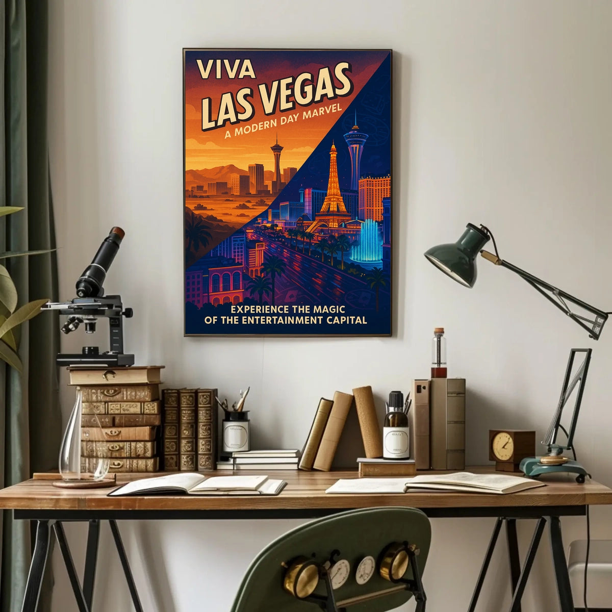 Viva Las Vegas A Modern Day Marvel Poster