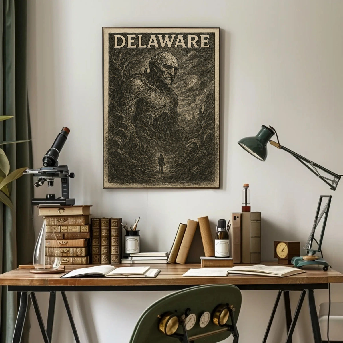 Delaware The Enigmatic Giant Poster