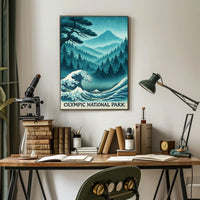 Olympic National Park Poster PosterGoat