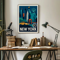 Iconic New York City Poster