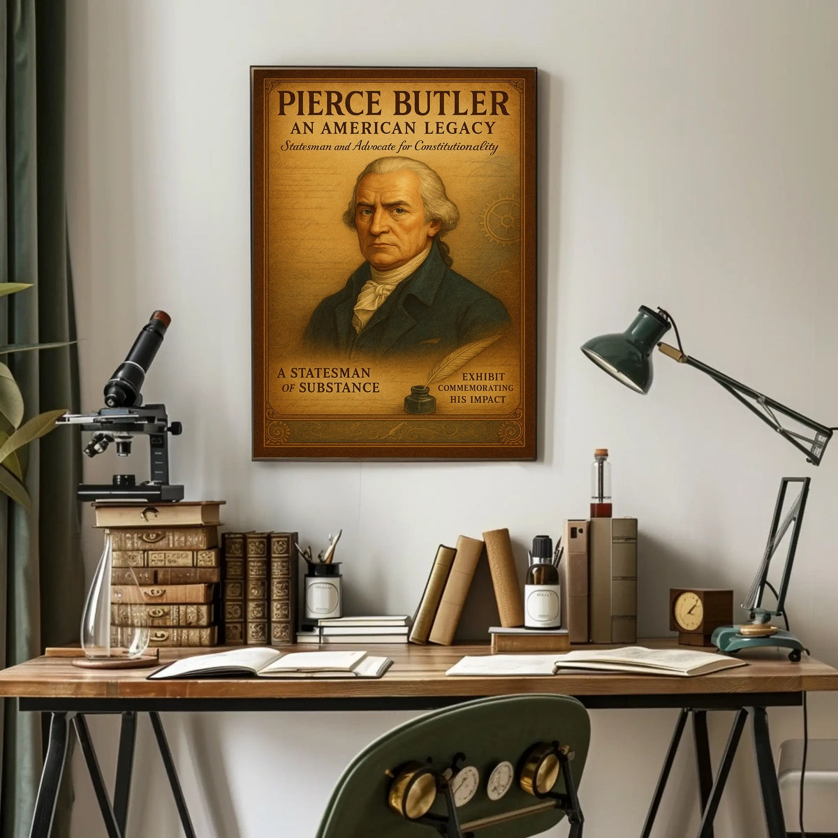 Pierce Butler An American Legacy Poster