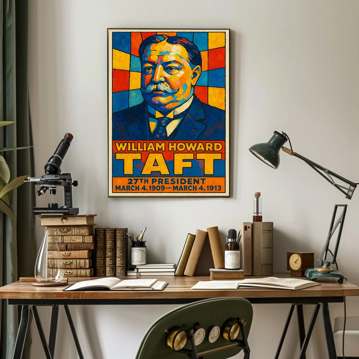 William Howard Taft 27Th President Poster