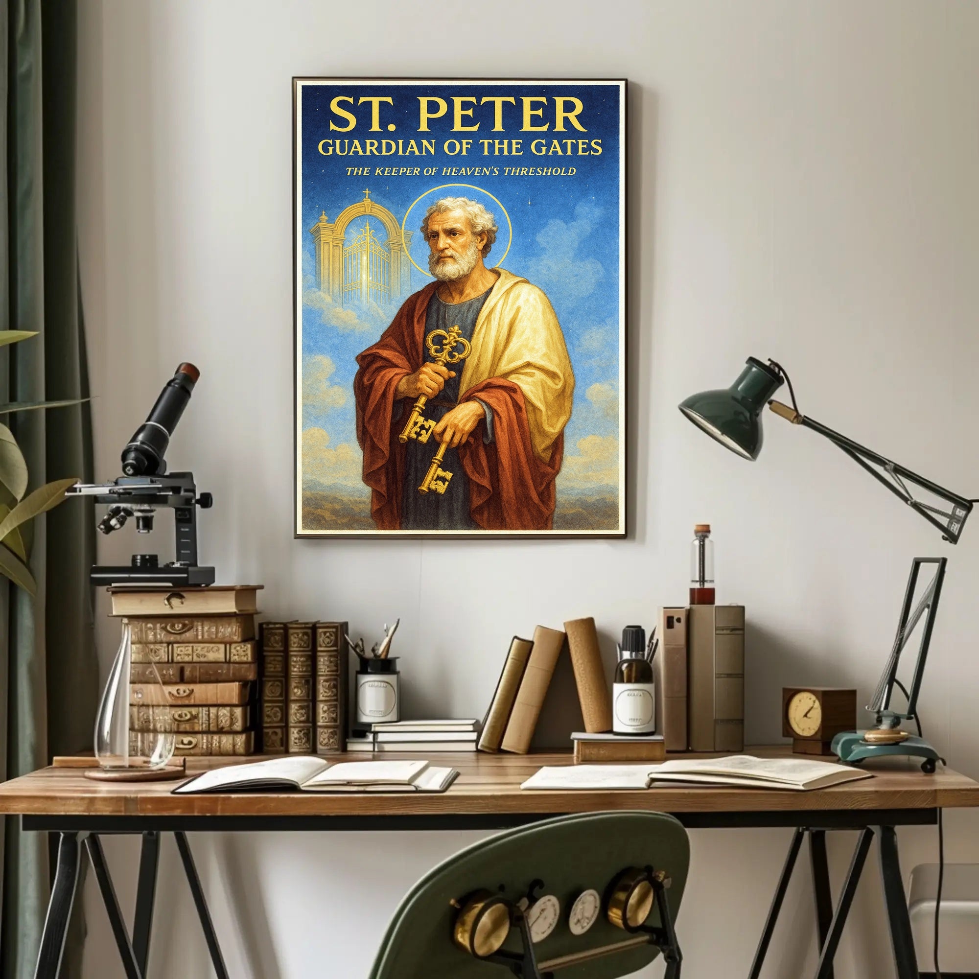 St. Peter - Guardian of the Gates Poster PosterGoat
