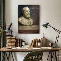 James A. Garfield 20th President Poster