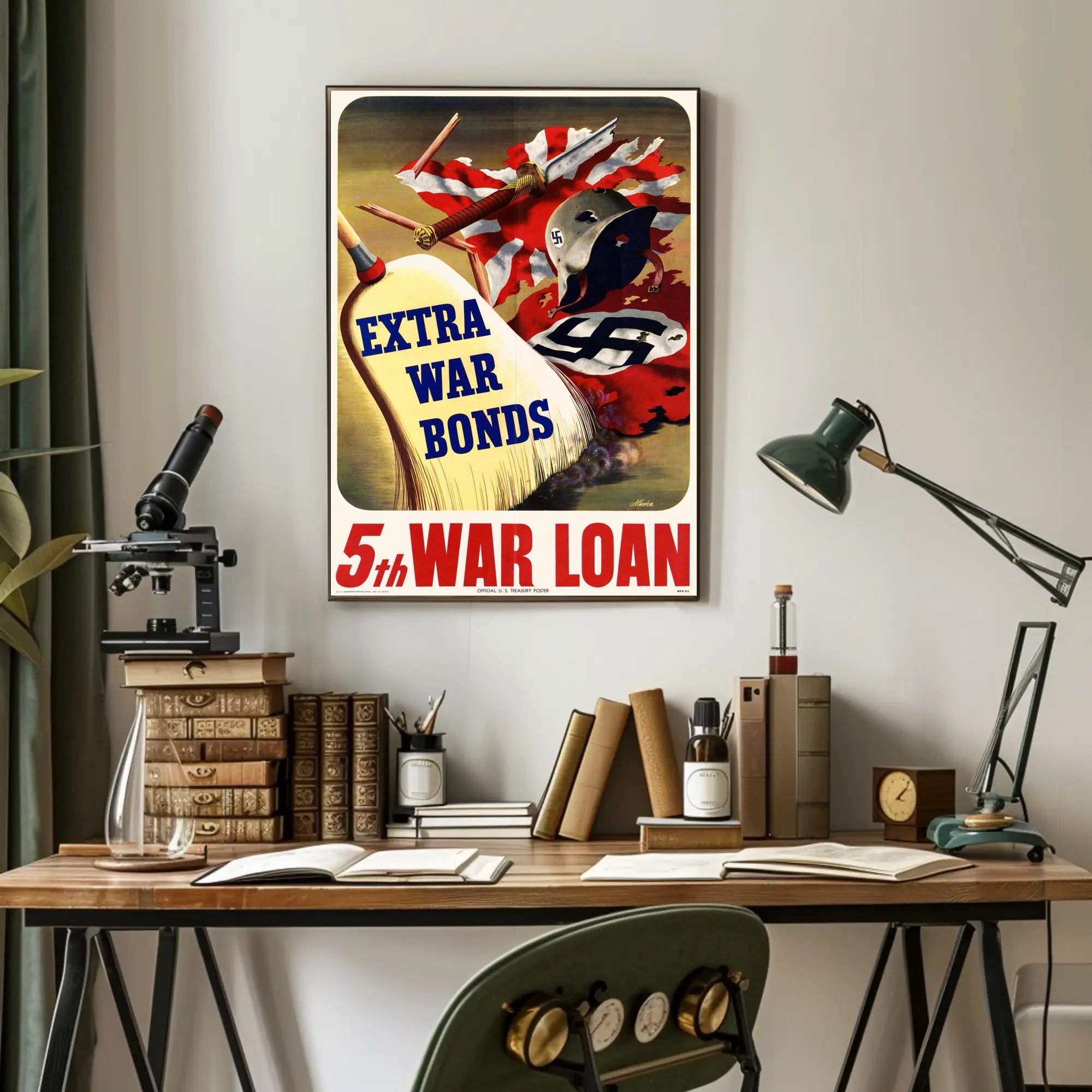 5th War Loan Campaign Art Print for Unique Decor PosterGoat