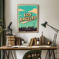 Vintage Los Angeles Poster