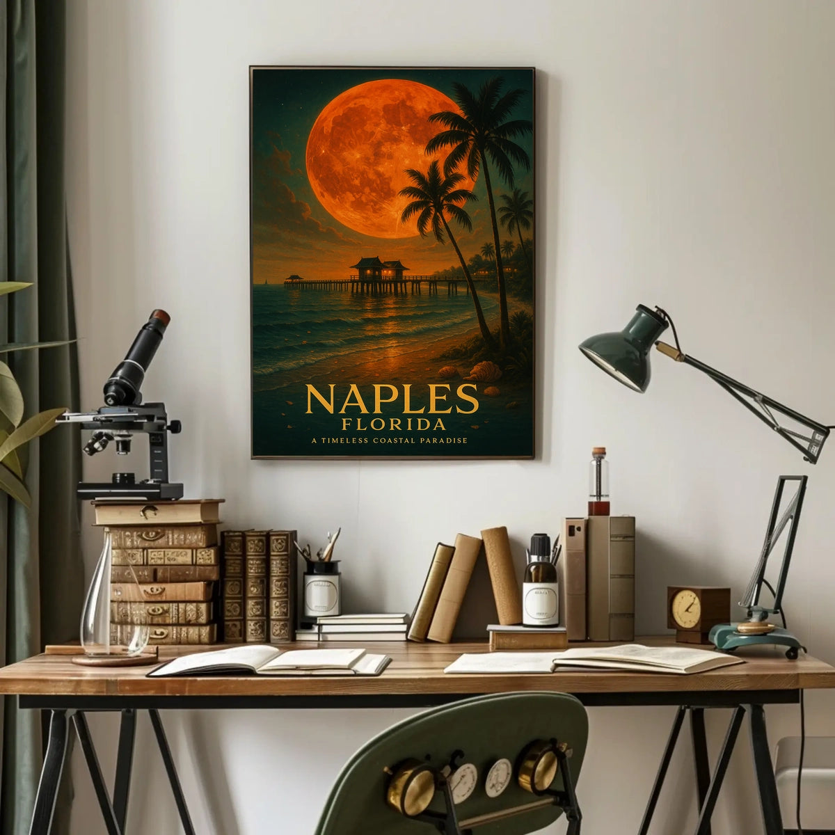 Naples, Florida A Coastal Paradise Poster