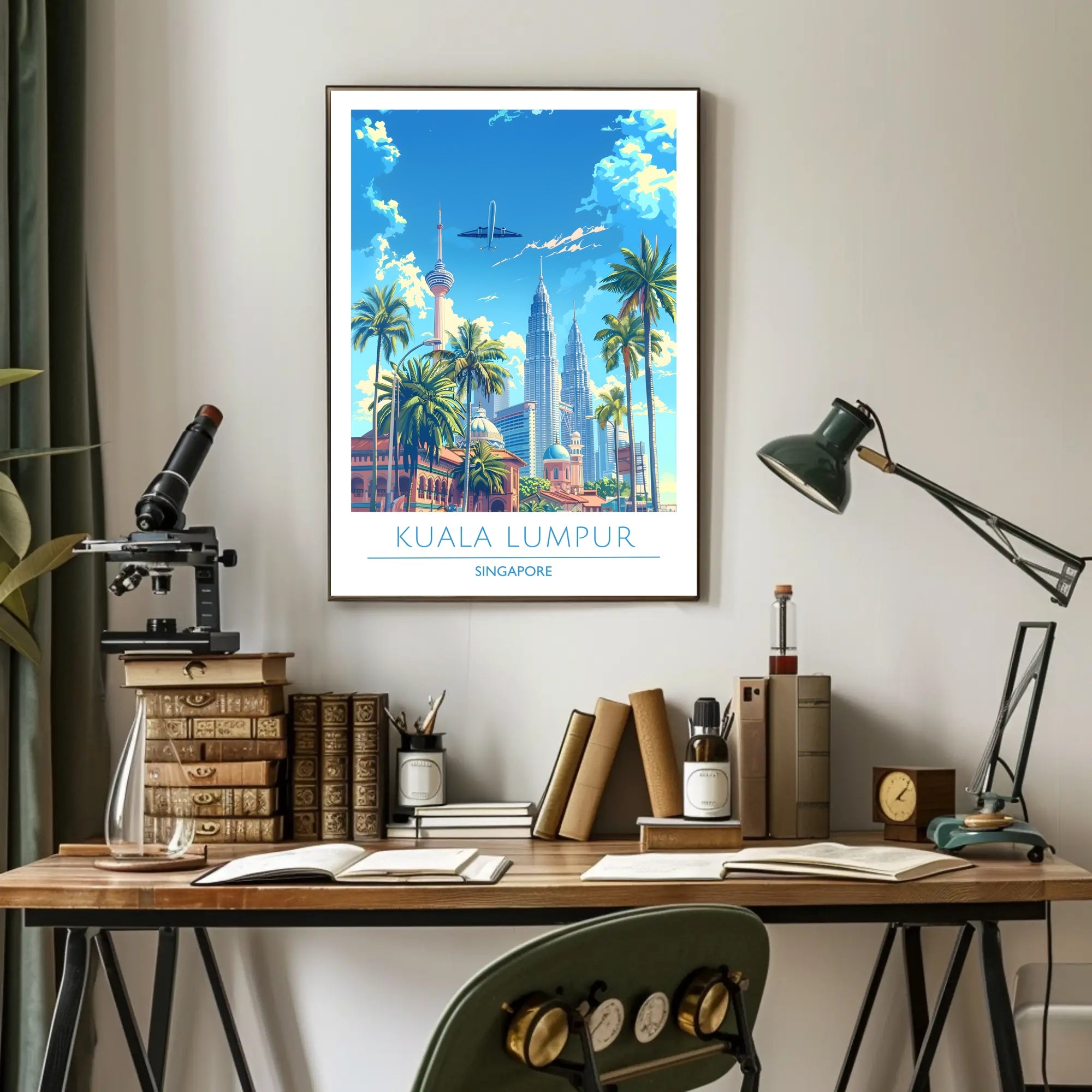 Kuala Lumpur Skyline Poster