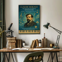 Claude Debussy The Master of Musical Impressionism Poster