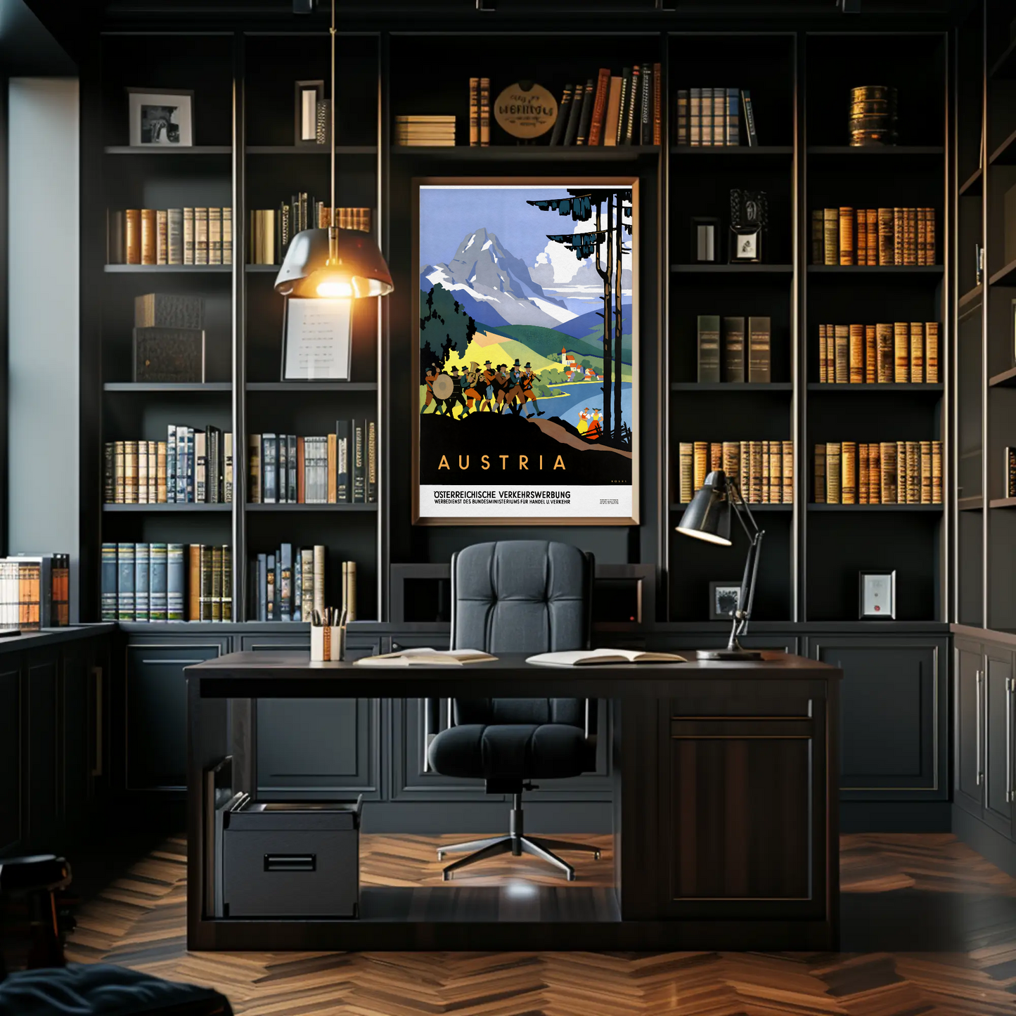 Austria Travel Poster