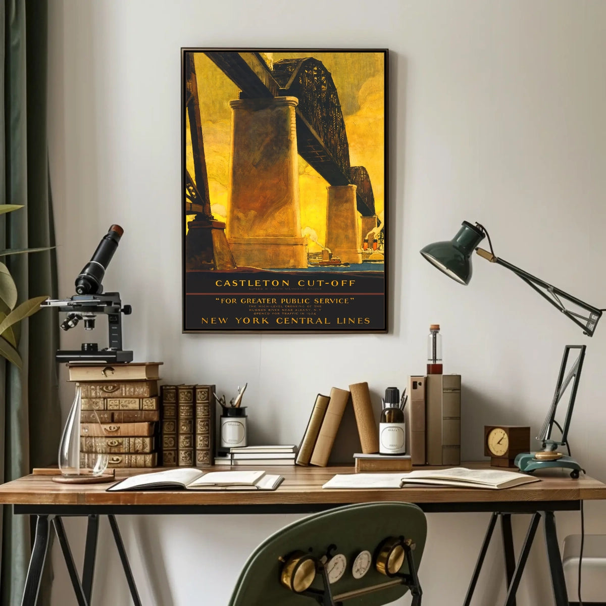 Alfred H. Smith Memorial Bridge Vintage Poster