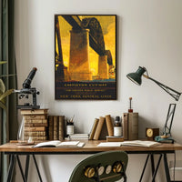 Alfred H. Smith Memorial Bridge Vintage Poster