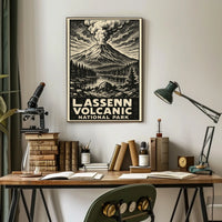 Lassen Volcanic National Park Poster