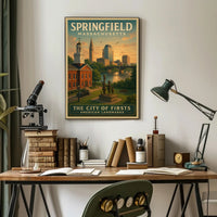 Springfield: The City of Firsts Poster