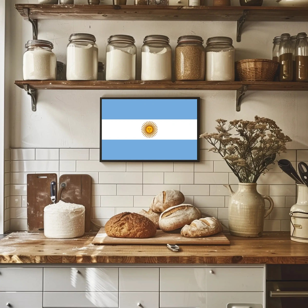 Argentina Flag Poster