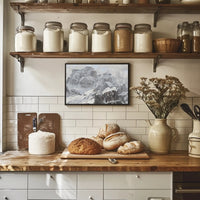 Majestic Alpine Peaks Poster