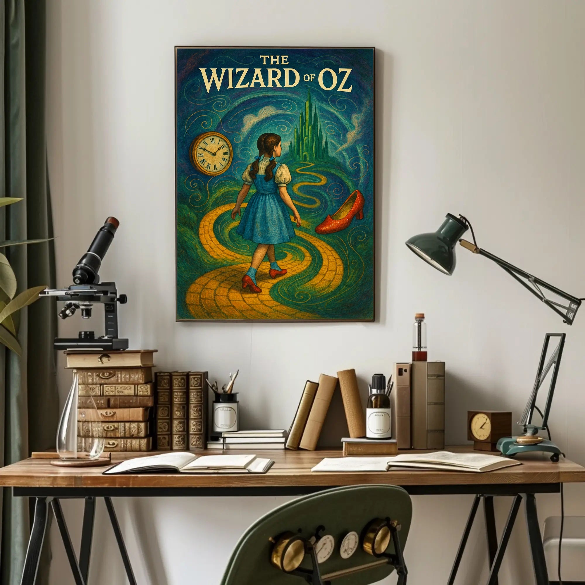 The Wizard of Oz Fantasy Adventure Poster PosterGoat